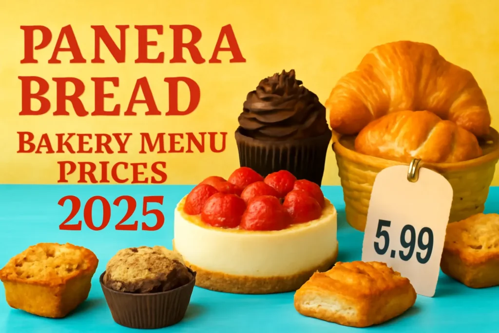 Panera Bread Bakery Menu