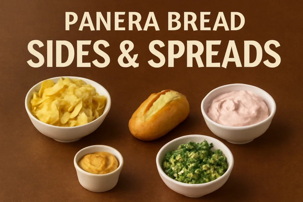 Panera bread sides & Spreads
